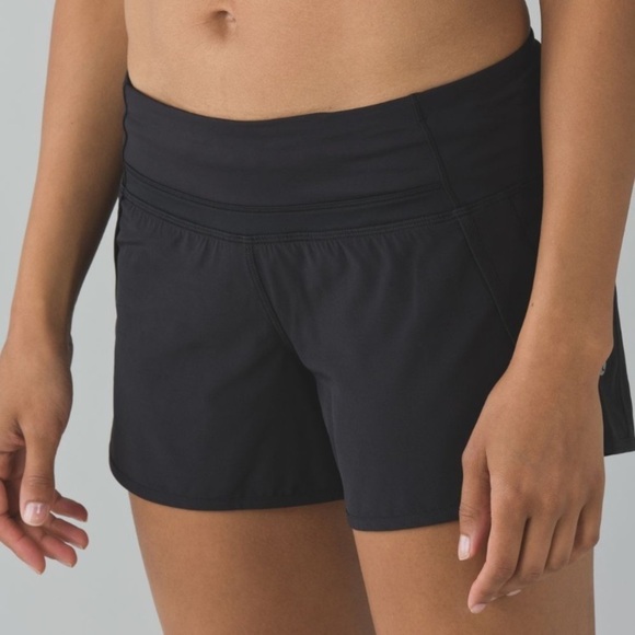 Lululemon Run Times Short *4-way Stretch 4"
Black - Picture 1 of 6